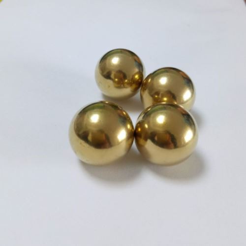 Bola de llautó massís