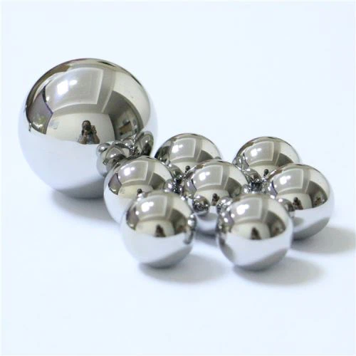 Boles corredisses d’acer inoxidable