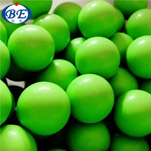 Bola de plàstic verd sòlid de 30 mm